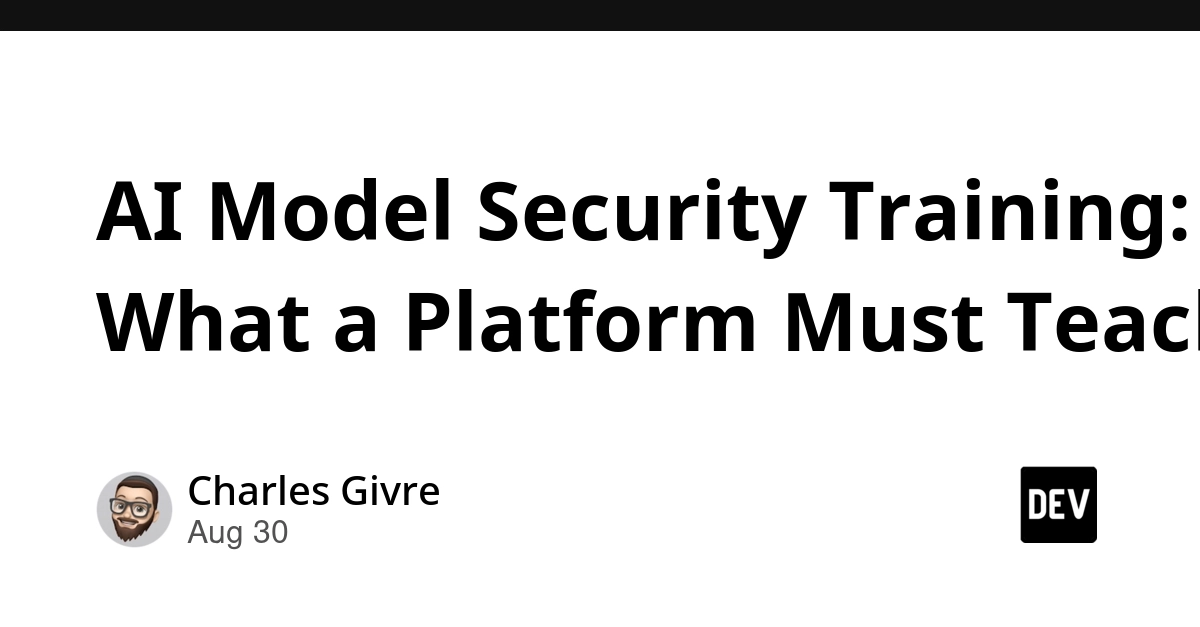 AI Model Security Training Misses Critical Deserialization Vulnerability
