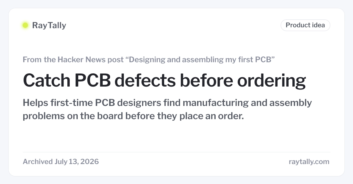 New Tool Catches PCB Design Flaws Before Manufacturing