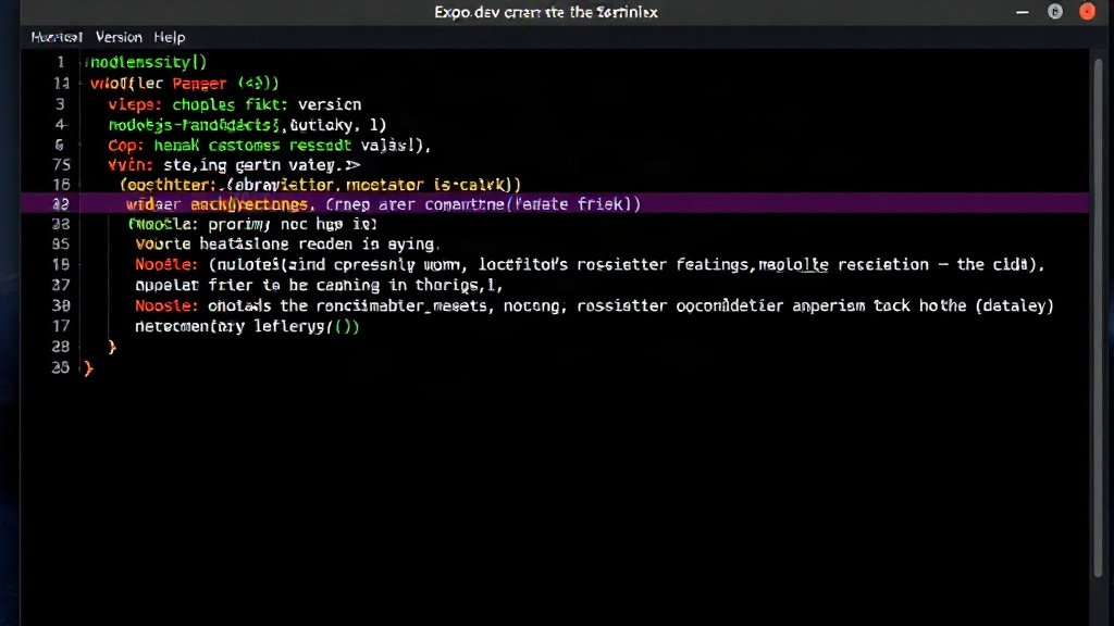 Terminal output showing Node.js version check and potential errors
