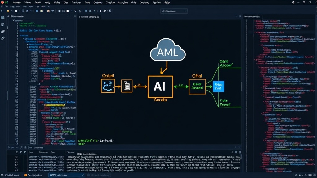 Diagram illustrating AI/ML models embedded within 5G network core and RAN components