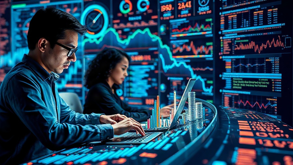 Data engineers meticulously cleaning and structuring disparate enterprise data sources.
