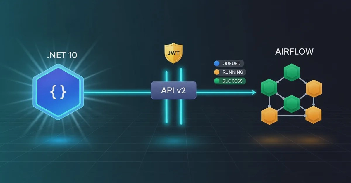 Apache Airflow with .NET 10: Trigger and Monitor DAGs via API