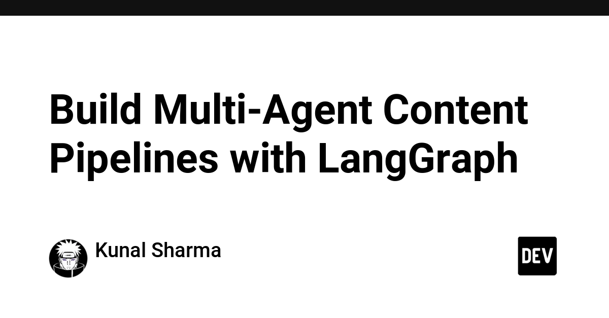 LangGraph Powers Multi-Agent Content Pipelines for Advanced Automation