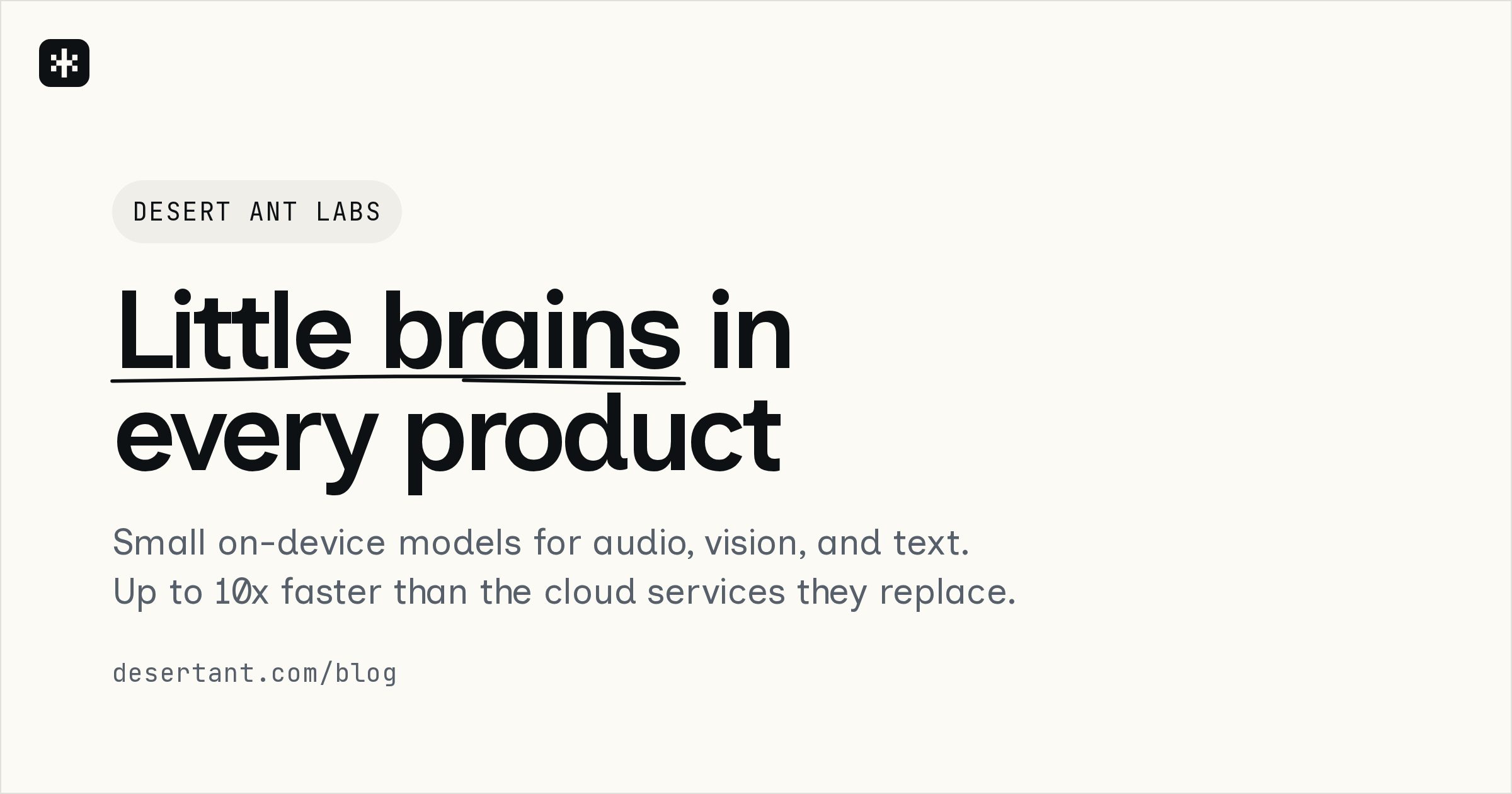 Desert Ant Labs Launches Local AI Models for On-Device Performance