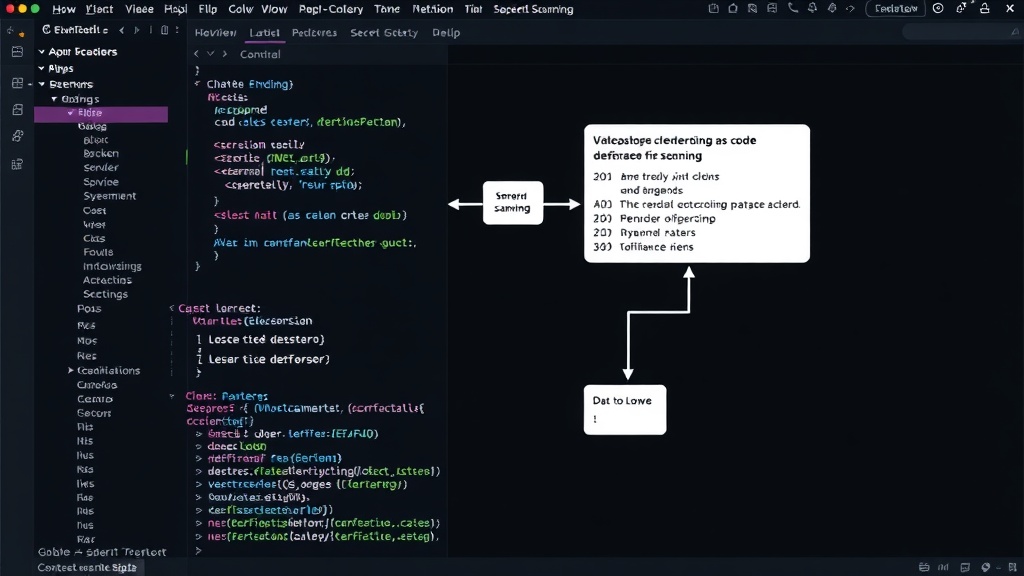 Diagram illustrating configuration-as-code workflow for GitHub secret scanning