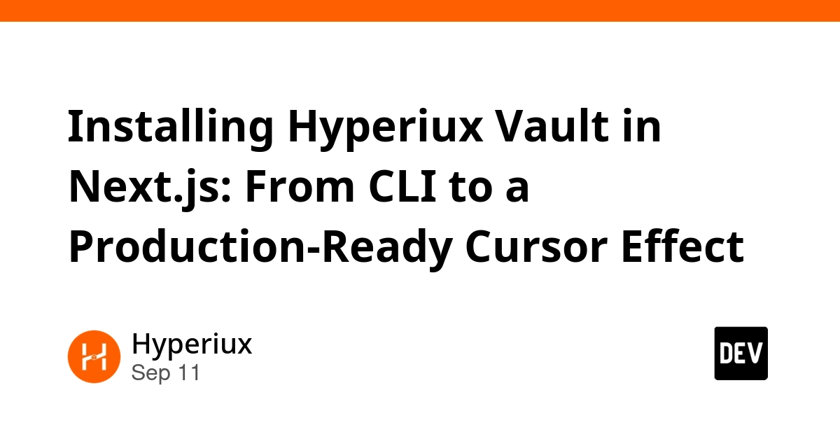Install Hyperiux Vault's Phantom Image Trail in Next.js
