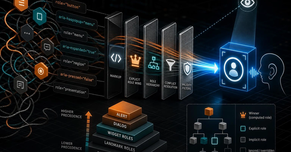Browser ARIA Role Resolution: How Conflicts Are Solved