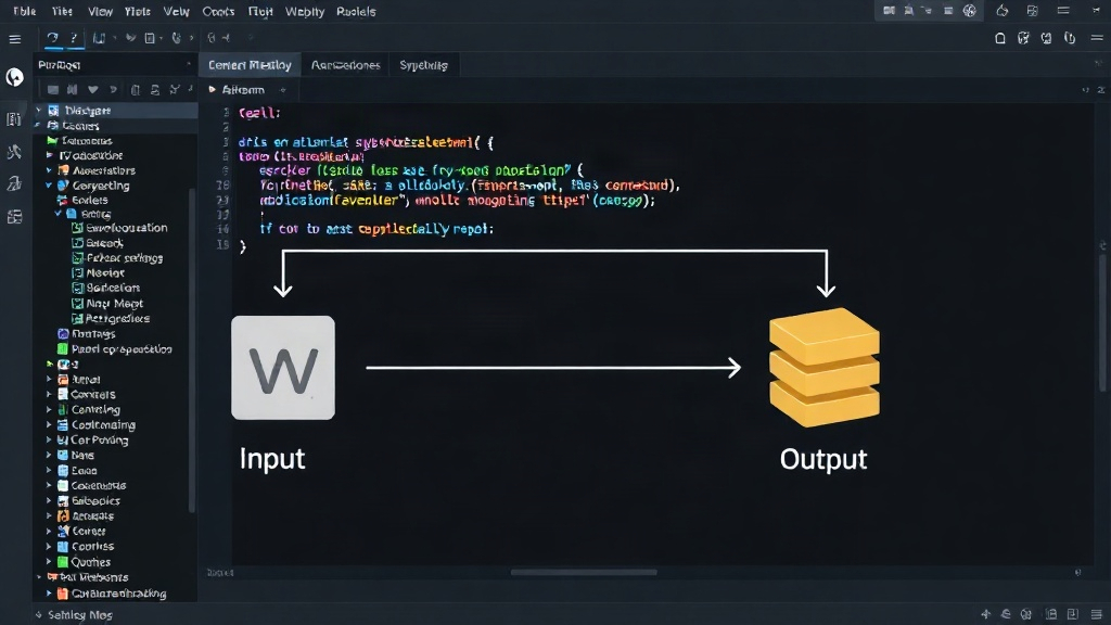 Diagram illustrating the deterministic wiki build system's input and output stages