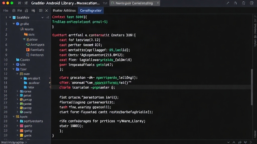 Gradle configuration snippet for publishing a Maven artifact