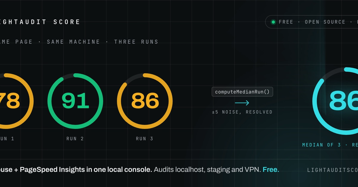 New Local Console Aims to Stabilize Lighthouse Performance Scores