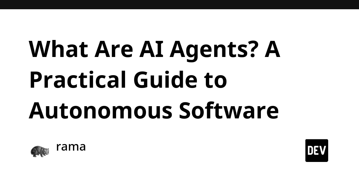 AI Agents: Autonomous Software's Next Frontier
