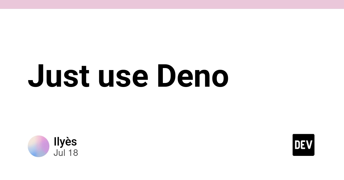 Deno: A Modern JavaScript Runtime Alternative to Node.js