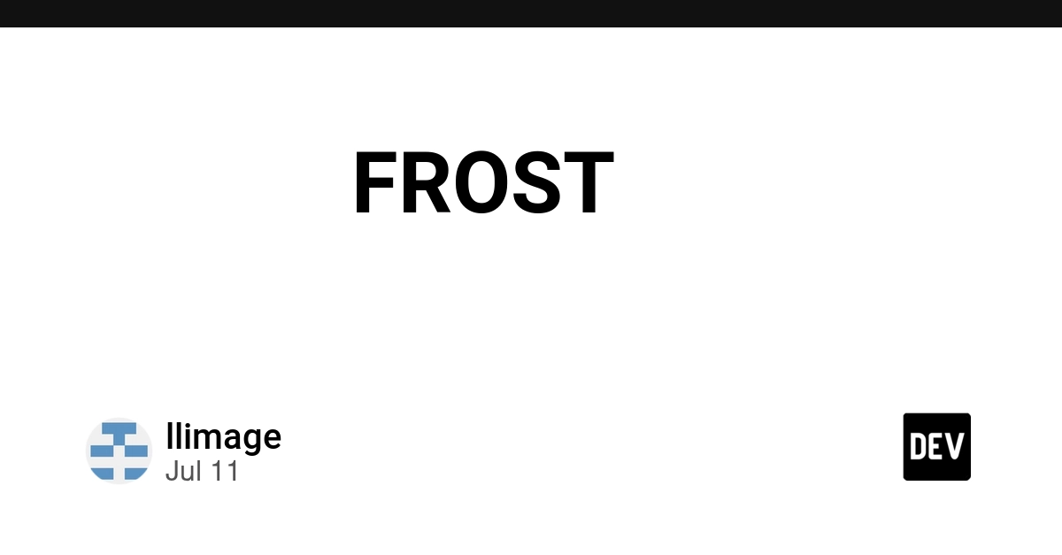 FROST: A New Meta-Framework for Self-Governing AI Agents