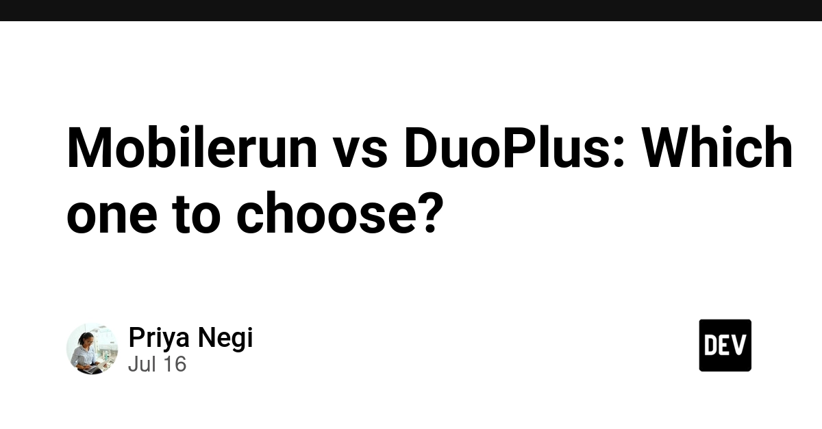 Mobilerun vs. DuoPlus: Cloud Mobile Device Automation Compared