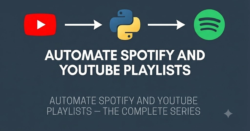 Python Script Automates YouTube Playlists to Spotify Daily