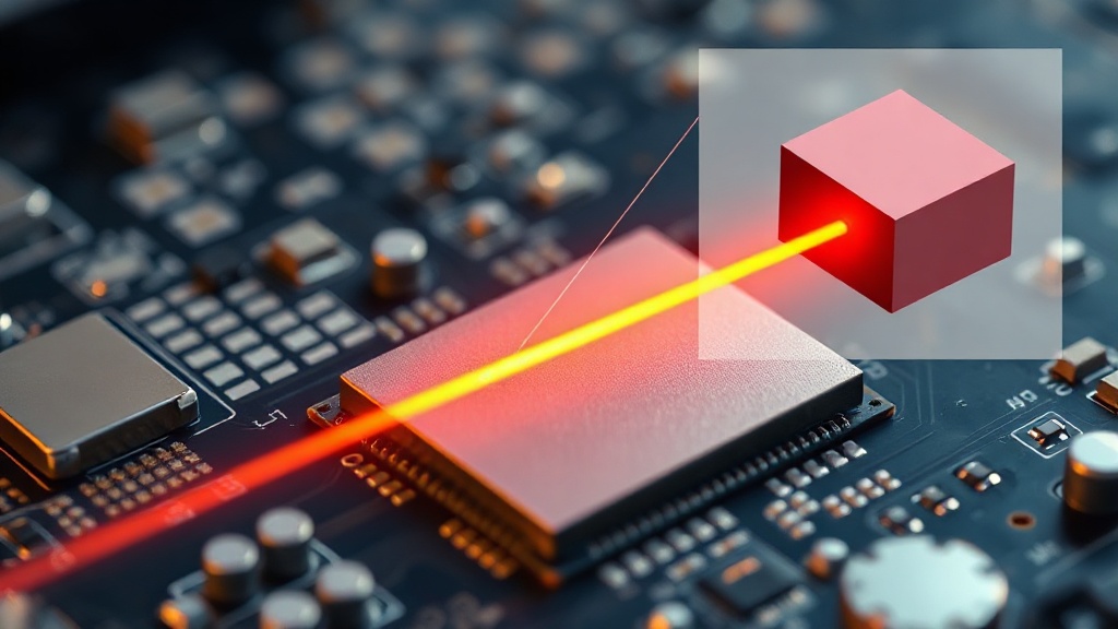 Diagram illustrating femtosecond laser interaction with 4H-SiC wafer material
