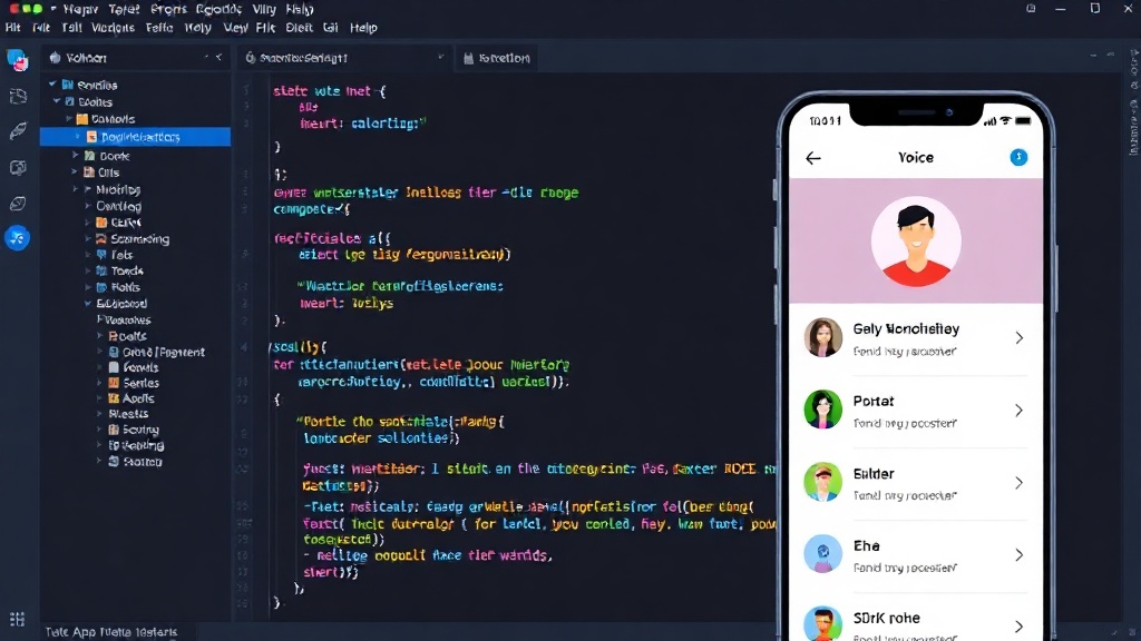 Yominder app interface showing customizable AI voice persona selection