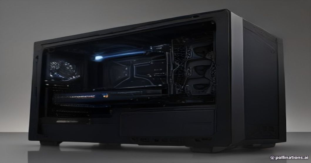 Thelio Mira AI workstation chassis showcasing its robust cooling and expansion capabilities