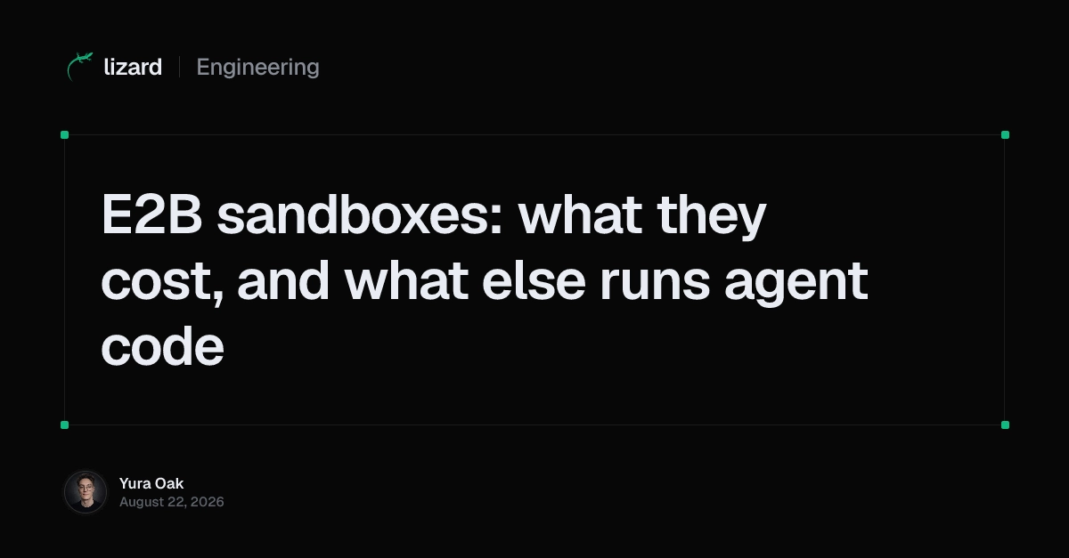E2B Sandboxes: Pricing, Lifecycle, and Alternatives for Agent Execution