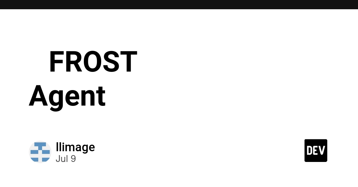 FROST Model Builds Governed Multi-Agent Systems: A Code Tutorial