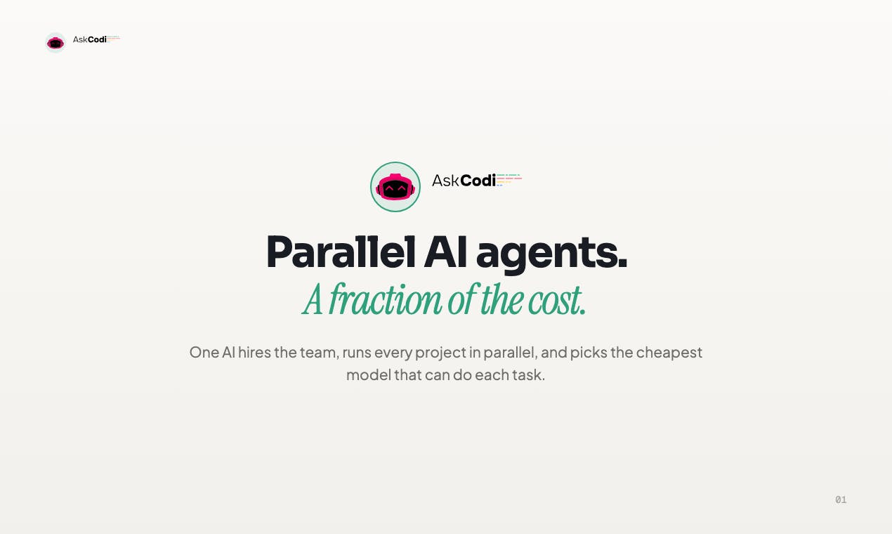 AskCodi Orchestrates AI Agents at Scale, Reducing Costs