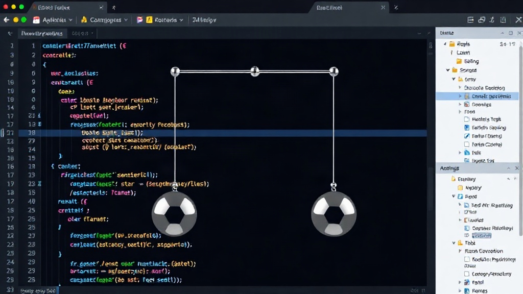 Two identical double pendulums starting side-by-side in a browser simulation.