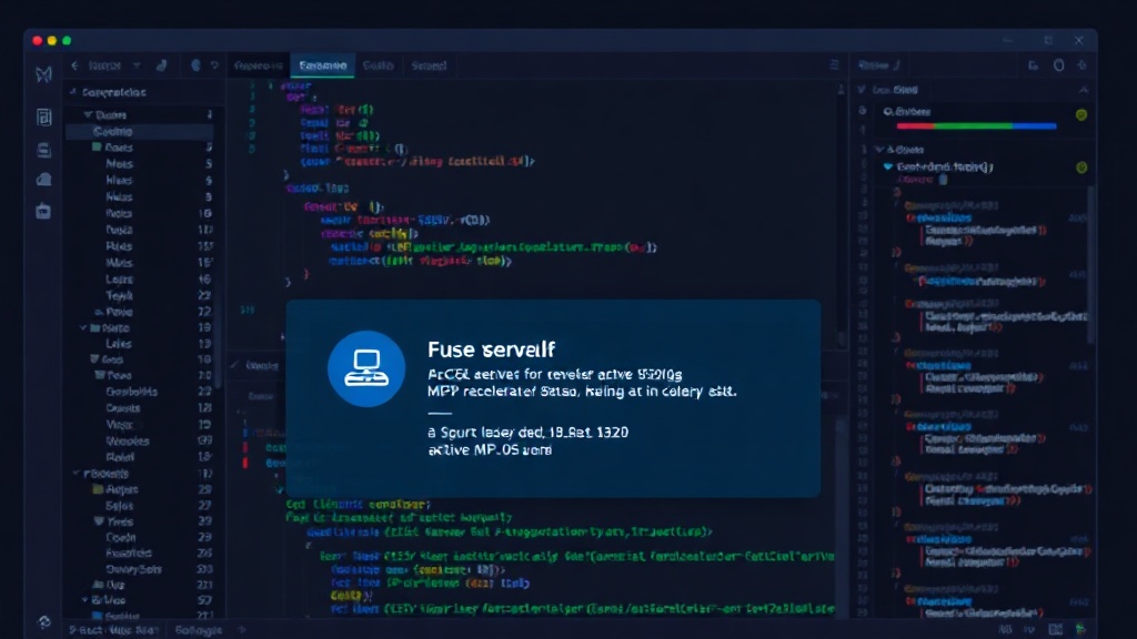 Fuse v4.2 interface showing active MCP server status for C# code analysis