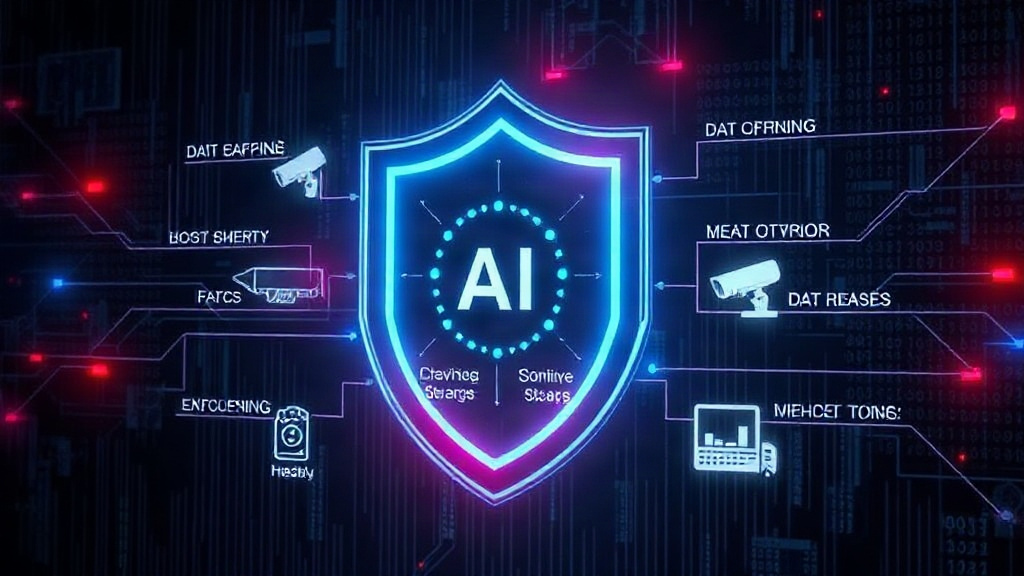 Diagram illustrating AI-driven data collection from various surveillance sources