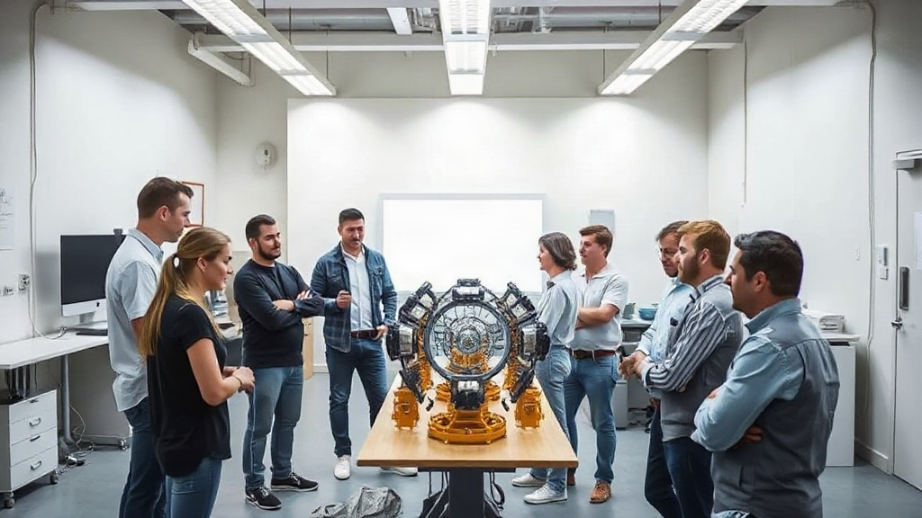 Open Cosmos satellite constellation being assembled in a clean room environment.