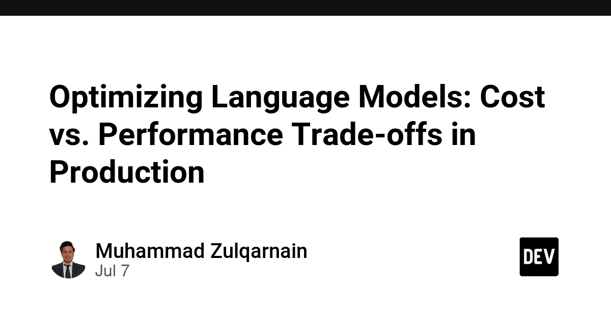 LLM Production Costs Explode: Strategies to Balance Cost and Performance