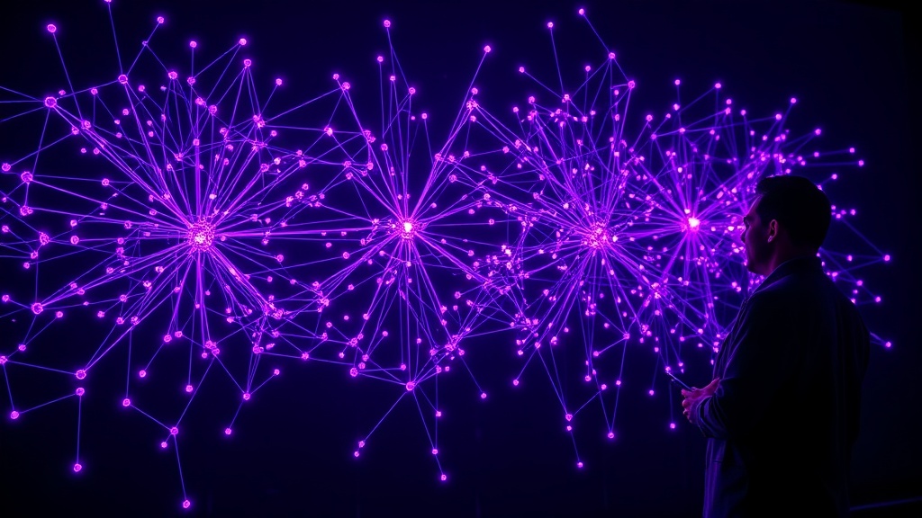Investigators review data streams, highlighting potential AI-identified search areas.