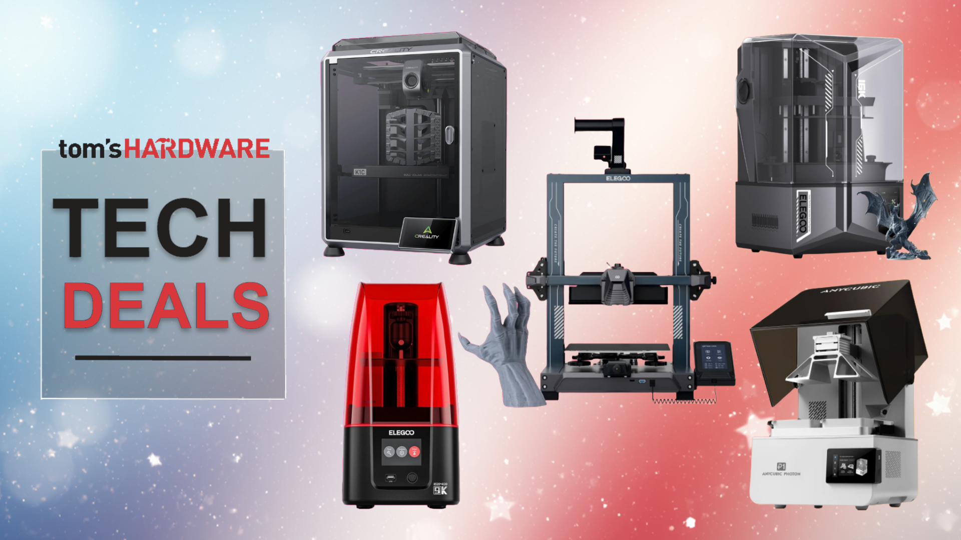 July 4th Deals: Up to 39% Off 3D Printers, Filament, and Resin