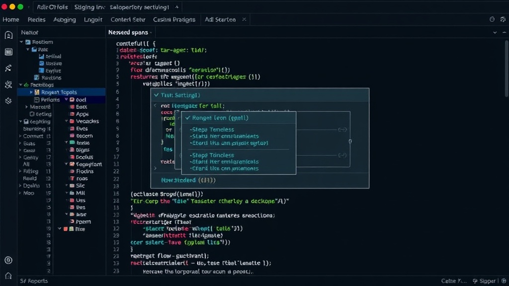 SigNoz UI displaying nested spans of an AI agent's execution flow