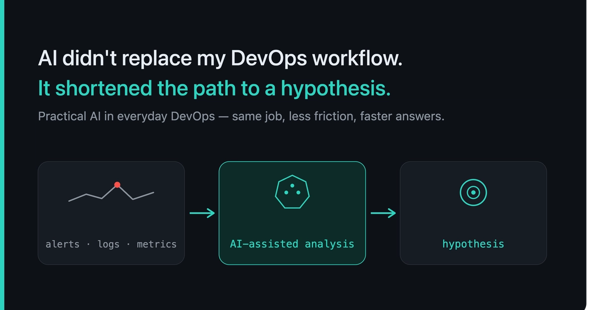 AI Shortens DevOps Hypothesis Path, Doesn't Replace Core Work
