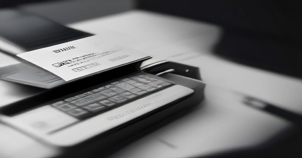 Developer examining credit card statement alongside software pricing page