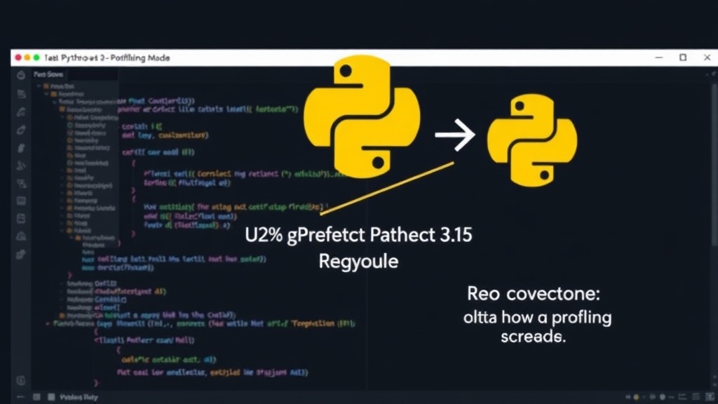 Conceptual diagram illustrating the reduction in overhead with the new Python 3.15 profiling mode