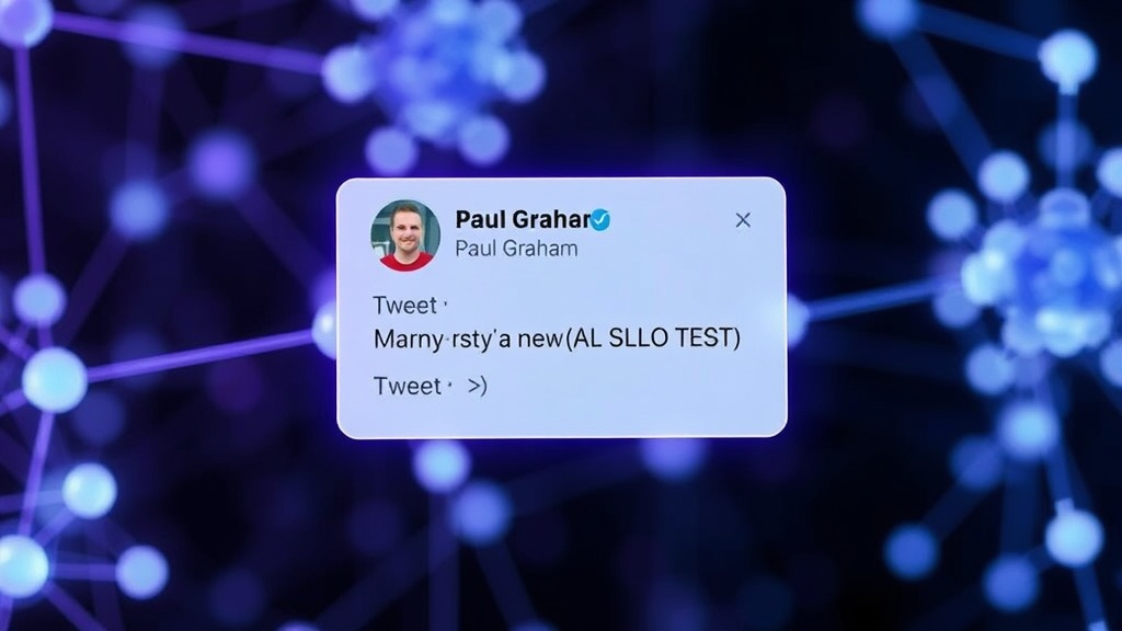 Paul Graham's tweet icon, representing the source of the new AI detection idea