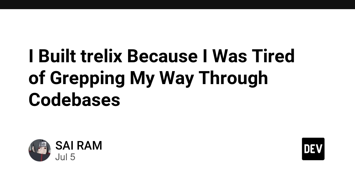 Trelix Launched to Replace Codebase Grepping with Structural Analysis