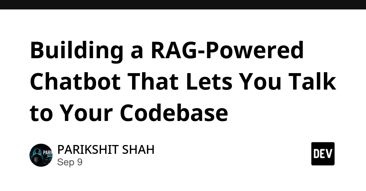 Talk to Your Codebase: RAG Chatbot Simplifies Codebase Navigation