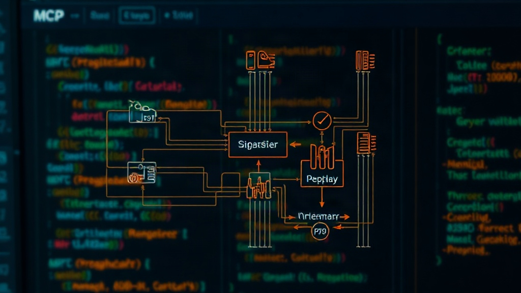 Diagram illustrating the flow of MCP connections and session logging in Claude Code.