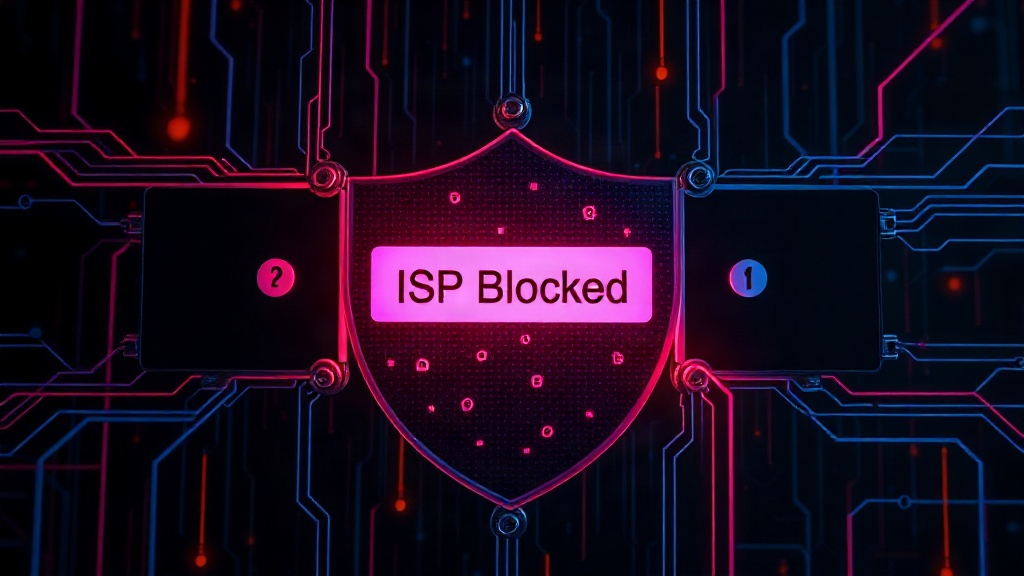 Spanish ISP message indicating an IP address block during a football match
