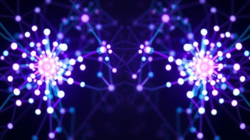 Conceptual graphic illustrating AI models struggling to discern between AI and human-generated text