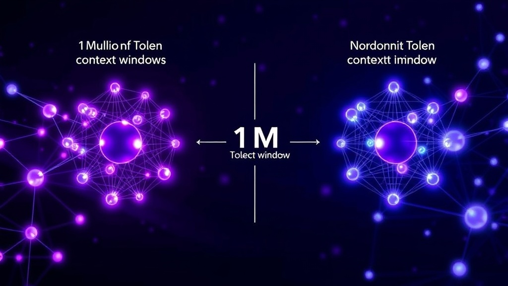 Diagram illustrating the 1 million token context window compared to previous models