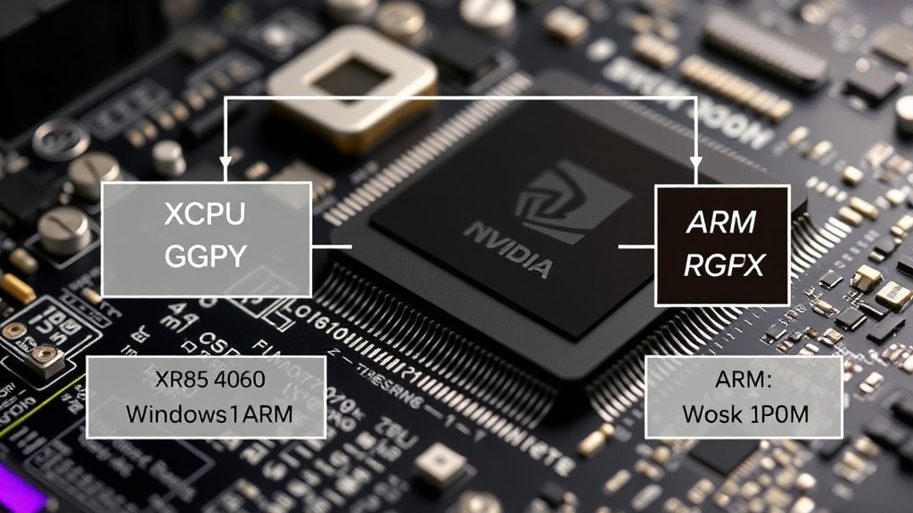 Diagram illustrating the data flow between an x86 GPU and an ARM CPU via a modified driver.