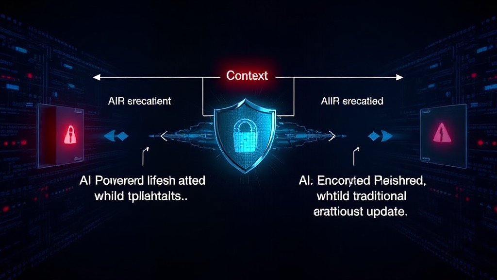 Diagram illustrating the rapid lifecycle of AI-generated phishing domains versus slow blocklist updates