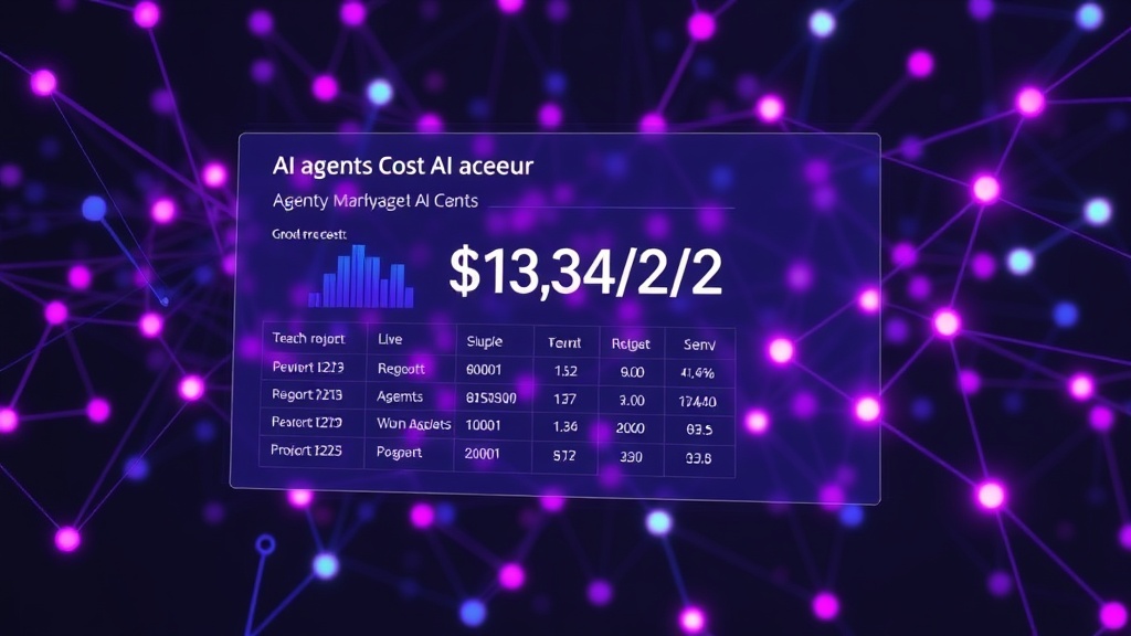 Screenshot of AI agent's productivity report showing high output for low cost.