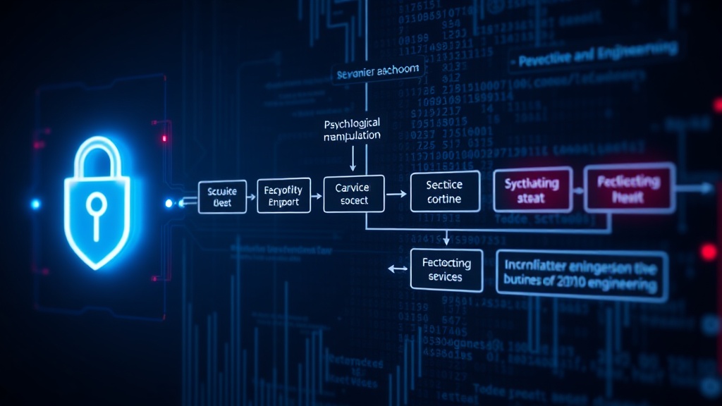 Diagram illustrating the flow of psychological manipulation in a reverse engineering workflow