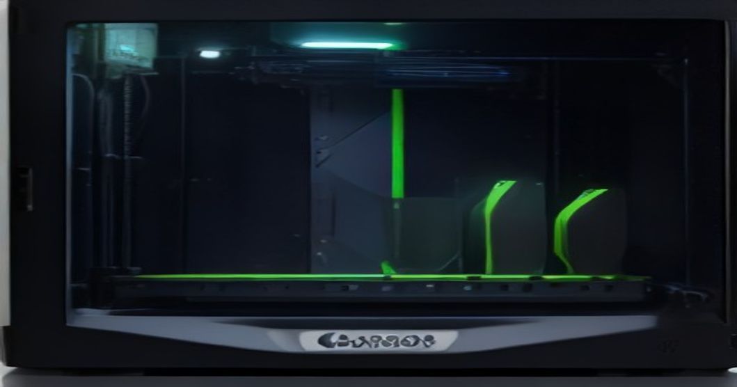 Elegoo Centauri Carbon 2 Combo 3D printer highlighting its Core XY system and build volume.