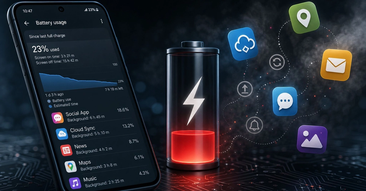 Android Apps Drain Battery: The Hidden Workloads
