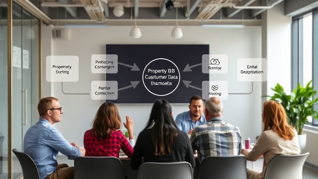 Diagram illustrating the flow of proprietary B2B customer data into AI models.